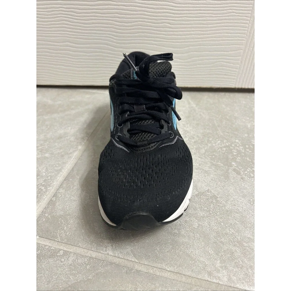 Brooks Ariel 20 Black Blue W Size 8.5 Used No Box